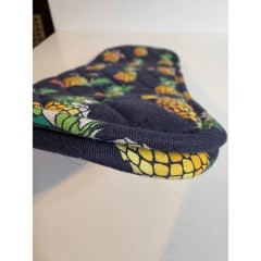 Vera Bradley Pineapple Toucan Party Tropical Flat Iron Hair Tool Travel Case