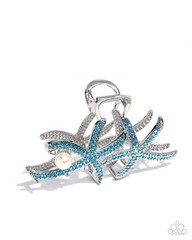 Paparazzi Claw Hair Clip – Stunning Starfish – Blue