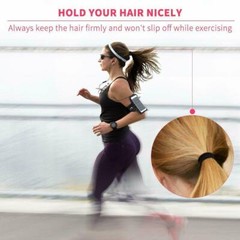 50Pcs Women Girls Seamless Hair Band Ties Rope Ring Elastic Ponytail Holder US