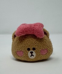 Line Friends Choco Heart Edition Hair Clip Bear Accessory Claw Clip