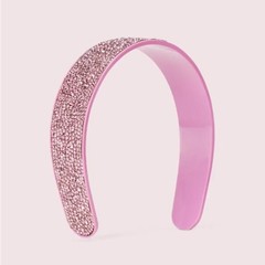 Kate Spade Pink Disco Brilliant Statement Sparkle Headband- Women’s O/S