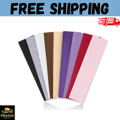 Headbands for Women Non Slip, 9Pcs Soft Elastic Hair Bands for Women’s Hair