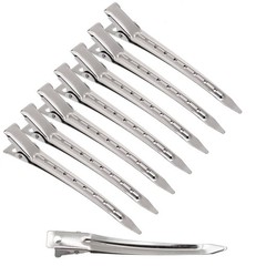 Hair Clips for Styling Sectioning, Metal Hair Clip for Hair Roller Salon