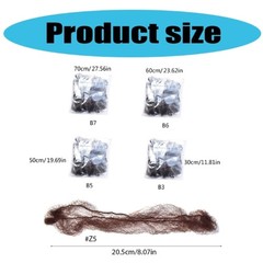 10/20lots Comfortable Hair Net Stretchable Nylon Hair Net Light weight Hairnet