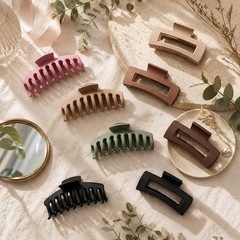 1 Count (Pack of 8), Assorted A.Beige, Pink, Green, Khaki, Brown, Black