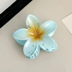 2026 Egg Flower Hair Clip Hawaii Beach Claw Boho Y2K Hair Accessory Girls