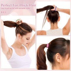 200 Pcs Hair Ties for Women Girls Hair Elastics Hair Bands Ponytail Holders Hair