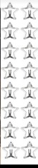 Star Hair Clips 2000s Y2K Snap Hair Barrettes Non Slip Star Hair Accessories