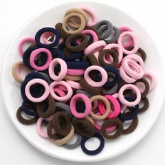 200 PCS Elastic Hair Ties Band Rope Ponytail Scrunchies Hair Holder for Girls