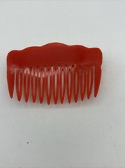 Vtg 1980’s Hair Comb Straight Scalloped Edge Hong Kong, Goody USA READ