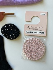 Womens Decorative Clips Ballet Bun Hair Pieces Shower Wrap Accessories Bundle
