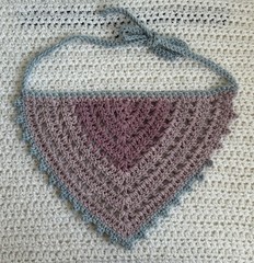 Handmade Crochet Bandana Cotton Head Scarf Spring Summer Accessory Stylish