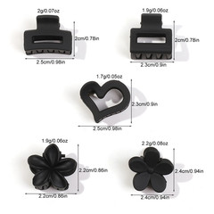 12/24/30Pcs Mini Flower Hair Claw Clips Pack for Women Girl Cute Hair Accessorie