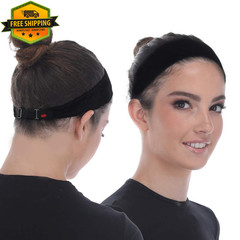 Adjustable Wig Grip Headband No Slip Velvet Comfort Secure All Day Wear Fit