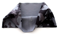 Nike Dri-Fit Fury Elevate Extra Wide Headband Adult Camo Smoke Grey/Black