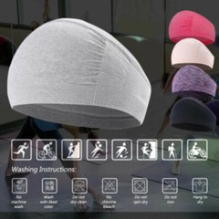 Lightweight Wide Headband Breathable Sweatband Non-Slip for Running Gym Workout