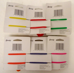 6 Packs 1997 Vintage Goody Flower Power Pony Tail Holders Hair Ties