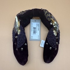 Alexis Bittar Lot of 2 Headbands – Velvet Embroidered Sequin Beaded – NWT