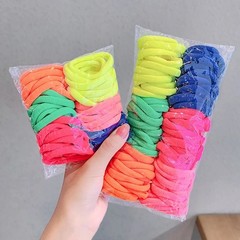 25-100X Women Girls Seamless Hair Band Ties Rope Ring Elastic Ponytail Holder US