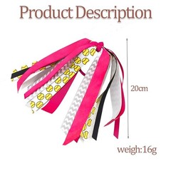 Softball Hair Ties with Ribbons Pink Hair Accessories for Women Softball Ribb…