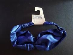 A New Day Blue Beaded floral Headwrap AND3 422599-A1A NEW