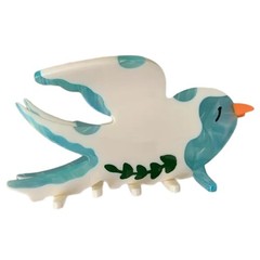 Hair Claw Swallow Bird Spring Hair Clip Female Ponytail Holder for Daily Wear