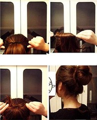 Plastic Hair Bun Maker 6 Count Black 8.5×1.5 inch Holders for Securing Hair