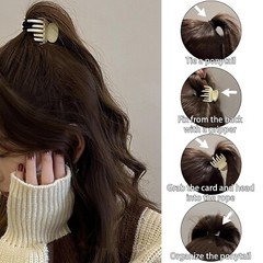 Nonslip Mini Jaw Clips for Women – 12 Stylish Hair Accessories in 1.5 Inch Size