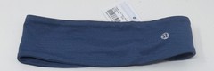 Lululemon License to Train Wide Headband Blue Twill
