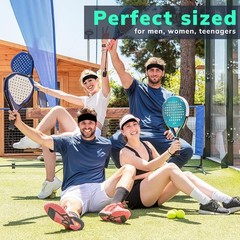 Sweatbands Sports Headband for Men & Women – Terry Cloth Moisture-Wicking Sports