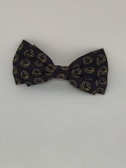 Nirvana Smiley Face Logo Hair Bow Clip