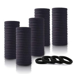 200Pcs Elastic Hair Ties for Women Girls,Seamless Thick Hair Band, No Damage