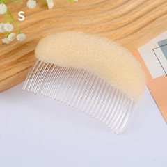 Fluffy Hair Pads Bangs Posted Princess Head Bun Maker Hair Fluffy Hair Clip Incr