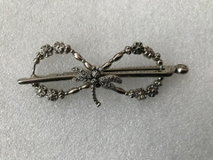 Lilla Rose Dragonfly Silver Flexi Hair Clip M (Medium)