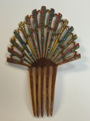 ANTIQUE HAIR COMB GORGEOUS RARE TIARA ELEGANT HAIR ACCESSORY BAND CLIP HEADDRESS