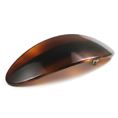 Parcelona French Oval Barrette 3.25″ Tortoise Shell Non-Slip Hair Clip Grip