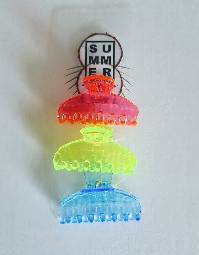 Conair Summer Essentials 3 Pc Small Clips