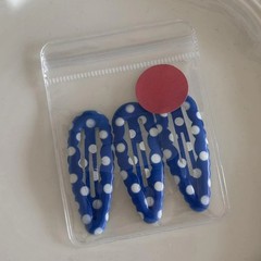 3-12pcs 2026 New Korean Cute Polka Dot Girl BB Clips Set Y2K Fashion Contrasting