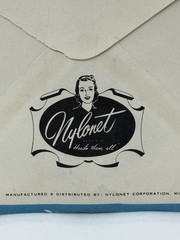 Vintage Nylonet Elastic DuPont Hair Net – Set of 3 – No. 103 – Medium Brown