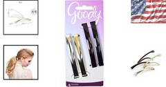 Chic Domed Hair Barrettes – 4 Count for All Hair Types and Occasions