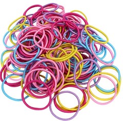 Small Super Stretch Hair Ties for Girls Children Women No Break Seamless Hair…