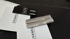NEW Chan.. Beauty Hair Clip Set (2 Pcs) | New with Box – Black & Silver