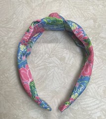 Lilly Pulitzer Knotted Headband Bunny Business One Size Fits All
