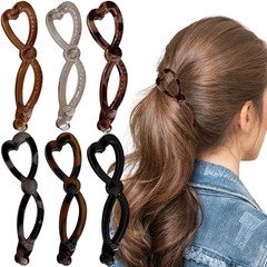 1 Count (Pack of 6), Champagne, Yellow Tortoiseshell, Grey Brown Caramel, Black