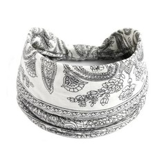 Bandanna Wide Sports Yoga Headband Stretch Hairband Elastic Hair Band Turban