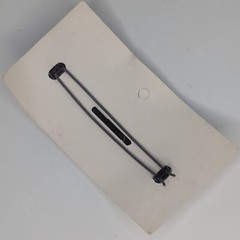 Goody Classic Barette Oblong Autoclasp NOS USA 4″ 1731 on Original Card HAS WEAR