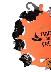 Piper K Trick Or Treat Halloween Small Hair Clips Ghost Bat Spider Pumpkins Cat