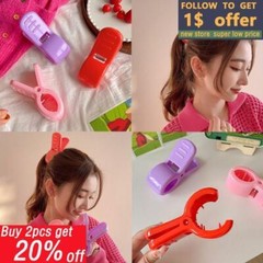 Anime Arrietty Cosplay Shark Hair Clip for Women Girl Hair Claw Ponytail Hairpin