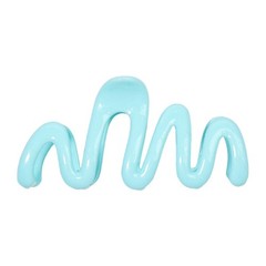Glossy Wavy Hair Claw Clip in Multiple Candy Colors fit for Fashion Styling