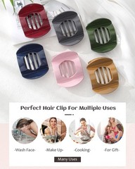 6 1 Count (Pack of 6), Dark Blue+Dark Green+Khaki+Red+Light Pink+Dark Gray